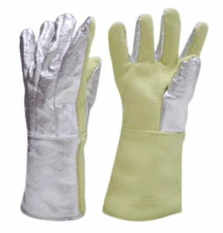 Para Aramid Palm Aluminised Gloves
